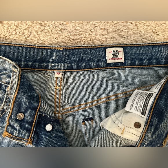 Levi’s Wedgie High rise white oak Selvedge jeans - Picture 4 of 10